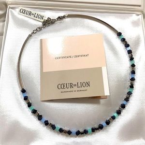Coeur de lion beautiful necklace new in box with certificate